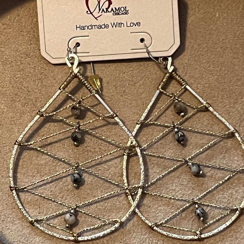 Handmade earrings-SOLD